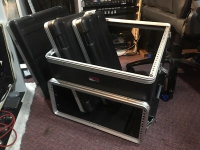 £45 • Buy Slant Top Mixer & 19” Gator GRC 10x4U 3D Rack Unit Plastic Flight Hard Gig Case