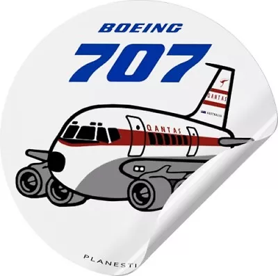 Qantas Boeing 707 • $3.86