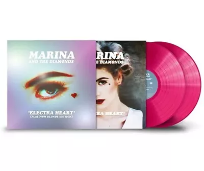 Marina And The Diamonds - Electra Heart MAGENTA Pink Vinyl 2xLP New SEALED • $95