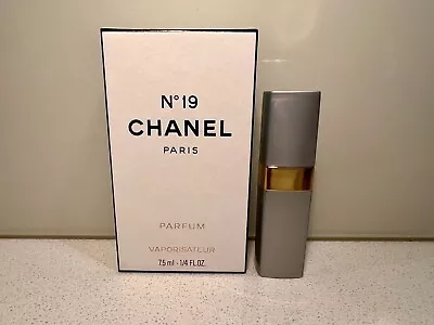 Vintage 1980s Chanel No 19 7.5 Ml Parfum Perfume • $199