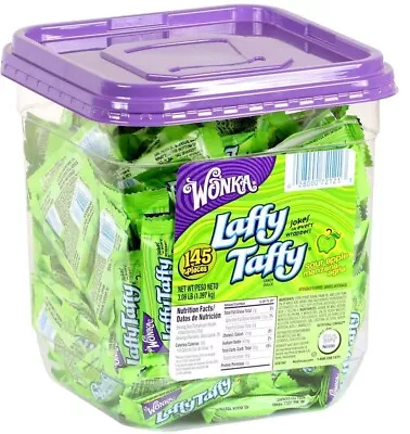 Laffy Taffy TUB Sour Apple 1.4 Kg - 145 Pieces • £30.99