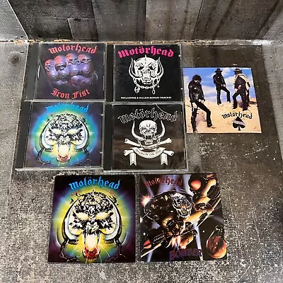 MOTORHEAD CD LOT March Or Die Iron First Self Titled & Singles • $64.99