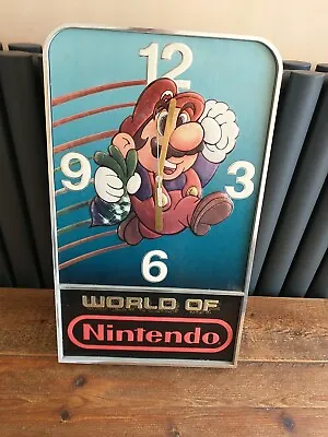 £104 • Buy World Of Nintendo Clock.