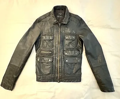 All Saints Leather Jacket Large • £50