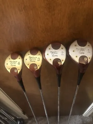 Vintage 1955 MacGregor Eye-O-Matic M75W Wood Set Driver 2 3 & 4 Refinished Mint • $499.99