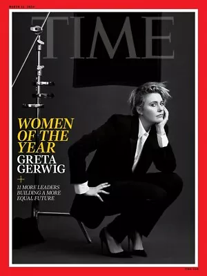Time Magazine 11th March 2024 Women Of The Year Greta Gerwig • $21.95
