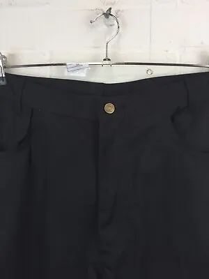 £5.55 • Buy Castle Clothing Tuff Stuff Workwear Black Work Trousers Size 42  Waist BNWT #CE