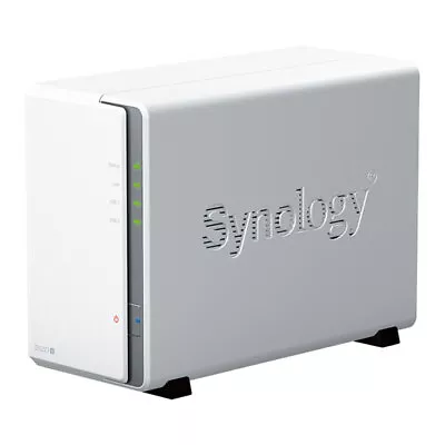 2 Bay Synology DiskStation DS223J Desktop NAS Realtek RTD1619B Quad Core 1GB D • £205.44