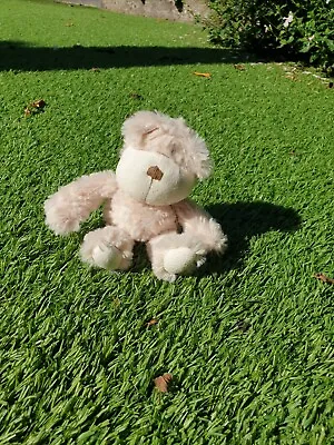 MAMAS & PAPAS SMALL TEDDY BEAR SOFT TOY BEANIE PLUSH Comforter Cot Pram Dog  • £9.99