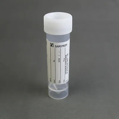 Urine Sample Bottle - Specimen Pot. 20ml. Fully Labelled & Secure Screw Lid Qty1 • £3.49