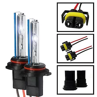 Two HID Kit 's Xenon Light Replacement Bulb H4 H7 H11 9006 H1 H3 880 5202 9145 • $13.79