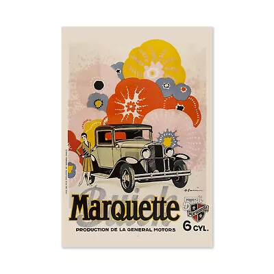 1920s “Buick Marquette” Vintage Style Auto Old Car Advertising Classic Poster • $16.99