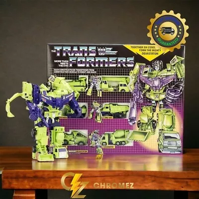 9.5  Transform G1 Devastator Misb Reissue Complete Metal  KO Version! New • $71.99