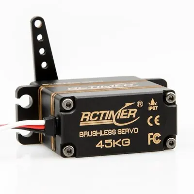 Rctimer 45KG Brushless FOC Magnetic Encoder HBS45 Rock Car Servo Robot Scx10 • $47.99