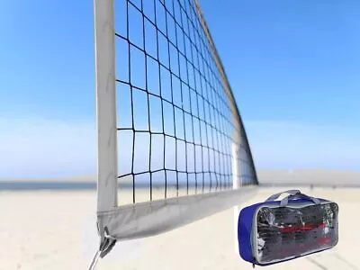 Volleyball Net Outdoor Heavy Duty 32 X 3 Ft With Steel Cable Volley Ball Net ... • $29.03