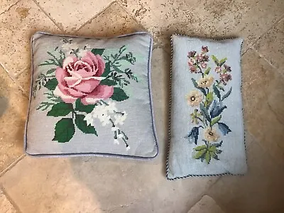 GORGEOUS PAIR RETRO RUSTIC  TAPESTRY Cushions Country House. • £38