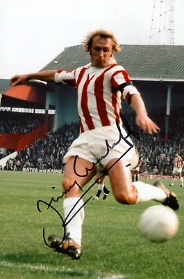 Jimmy Greenhoff Signed 6x4 Photo Manchester United Stoke City Autograph + COA • £9.99