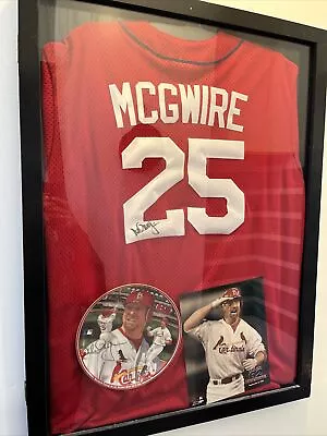 Mark McGwire St. Louis Cardinals Authentic Framed Autographed Jersey • $790