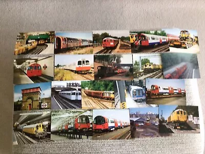 20 X London Underground Colour Postcards - UNUSED - LOT 1 • £3.99