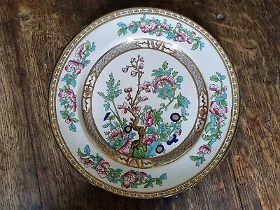 £12 • Buy Vintage Bridgwood England Indian Tree 9.5 Inch Dinner Plate