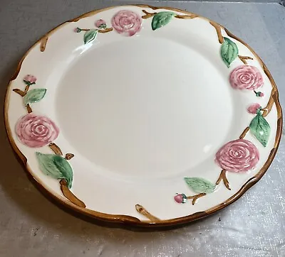 Vintage Metlox California  Camellia Platter Large 13  Plate Round Platter Rare • $23.03