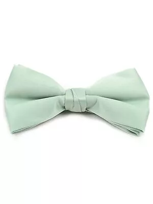 Men's Pre-tied Adjustable Length Bow Tie - Formal Tuxedo Solid Color • $12.99