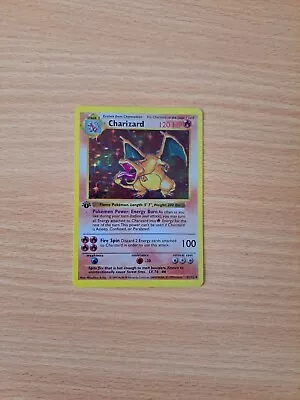 Pokemon Cards Charizard 1st Edition 1996 • £5799