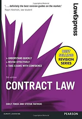 Law Express: Contract Law By Fafinski Stefan Book The Cheap Fast Free Post • £6.49