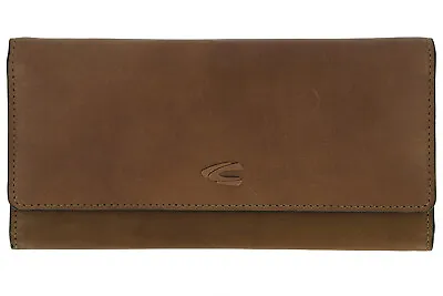Camel Active Women's Wallet Leather Cognac-Brown Valencia 32070322 • £51.25