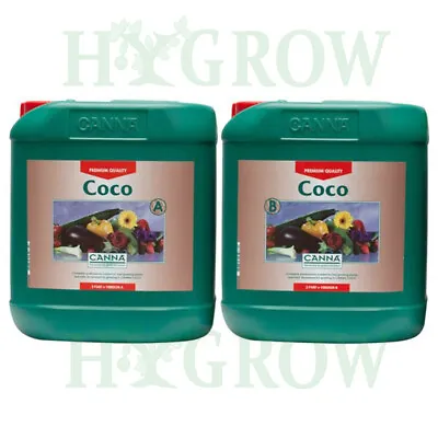 Canna Coco 5L A + B Complete Plant Nutrient For Grow And Bloom Set • £69.99