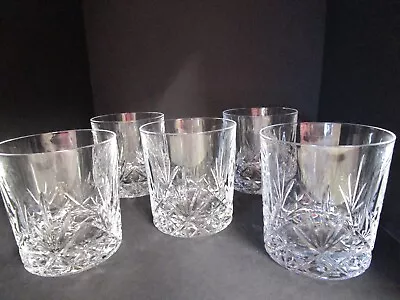 5  Vintage Edinburgh Crystal  Whisky Glasses. Bar/Cocktails/Spirits • £19.99