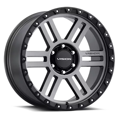 17X9 Vision Off Road 354 Manx 2 5x139.7 5x5.5 Satin Grey Wheel Rim (QTY 1) • $180