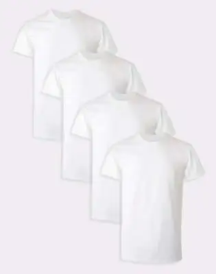 Hanes Big Men Undershirt 4-Pack Big & Tall Crewneck Ultimate ComfortSoft 2XB-4XB • $25.22