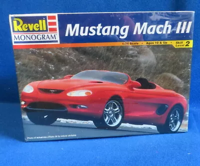 Mustang Mach 111 1/25 Plastic MODEL KIT 20 Yrs Old. Revell Seal Box • $35