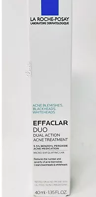 La Roche Posay Effaclar Duo Dual Action Acne Treatment Biggest Size New In Box  • $18.47