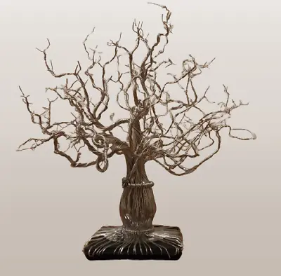 Wire Baobab Tree Jewellery Stand African Christmas Tree Unique Gift For Her • £25