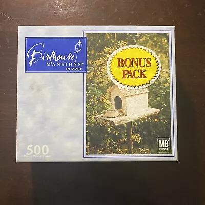 MB Birdhouse Mansion Puzzle 500 Pieces Sealed • $22.50