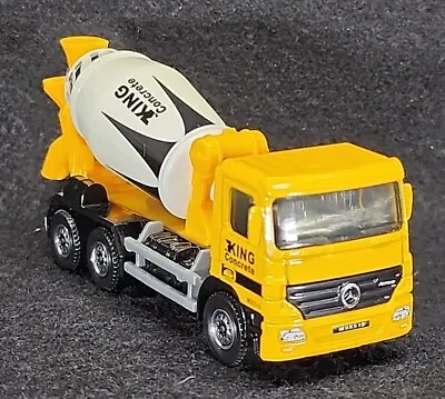 Matchbox Real Working Rigs 2007 Mercedes Actros Cement Mixer - King Concrete • $5