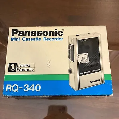 Panasonic Mini Cassette Recorder RQ-340 • $30