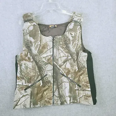 SHE Outdoor Apparel C4 Camo Vest Quilted Thinsulate Supreme (size XL) EUC • $29.99