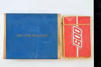 Soo Line Railroad Vintage Circa 1955 & 1978 Playing Cards 3 Decks Sealed • $29.95