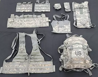 US ARMY ACU ASSAULT PACK 3 DAY MOLLE II BACKPACK  Pad Stiffener W/ Accessories • $49.99