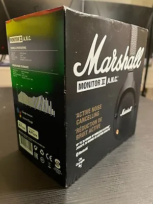 Marshall Monitor II 2 ANC Active Noise Cancelling Bluetooth Wireless Headphones • $201.19