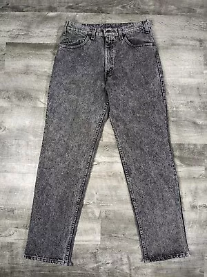 Vtg Levis 540 Jeans Mens 30x31 Gray Black Acid Washed Grunge Punk Cowboy USA  • $29.95