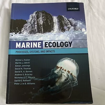 Marine Ecology Processes Systems And Impacts Science Paperback 1st Edition D8 • £8.47