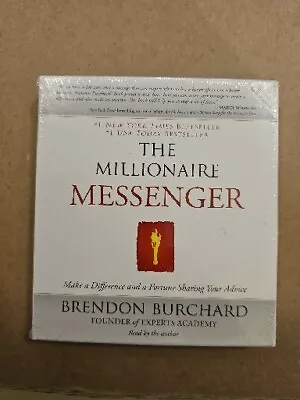 NEW • 6 CD Set • The Millionaire Messenger • Brendon Burchard Factory SEALED  • $19.99