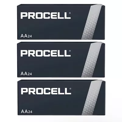 72 AA Duracell Procell Constant Alkaline Batteries 1.5V (PC1500 LR6) • $29.99