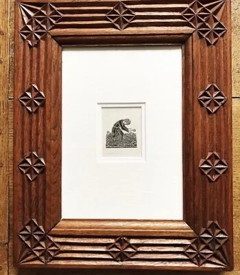 £495 • Buy Signed Eric Gill Woodcut Print Etching British Art