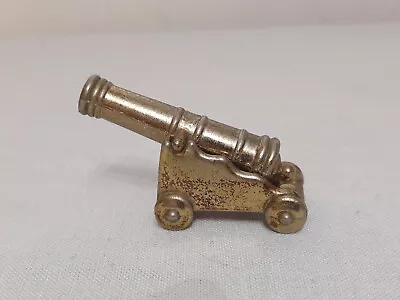 Vintage Field Artillery Cannon Metal Military War Gun Model Figurine Miniature • £15.50