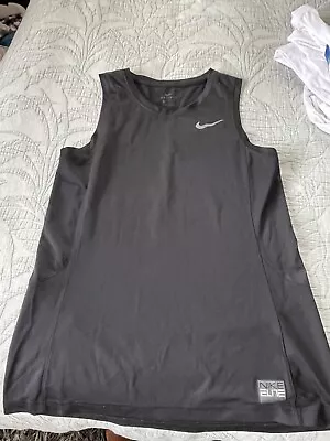 Nike Men’s Drifit Running Singlet Medium Marathon Half Triathlon Training Gym • $17.85